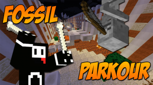 İndir Fossil Parkour için Minecraft 1.10.2